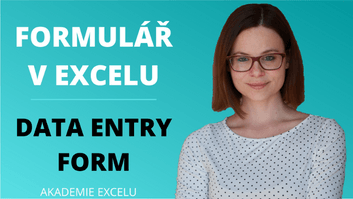 Formulář v Excelu (1)