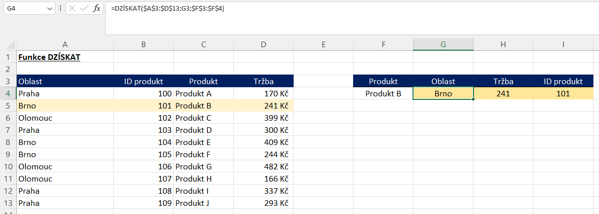 Funkce DZÍSKAT 1 (1)