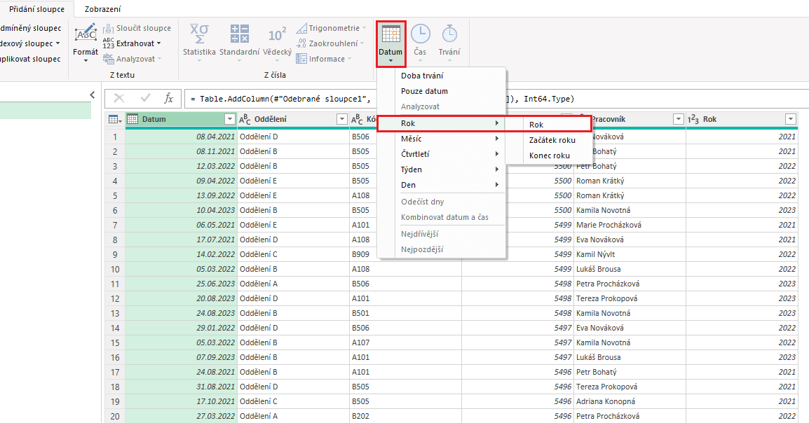 Triky v Power Query 13