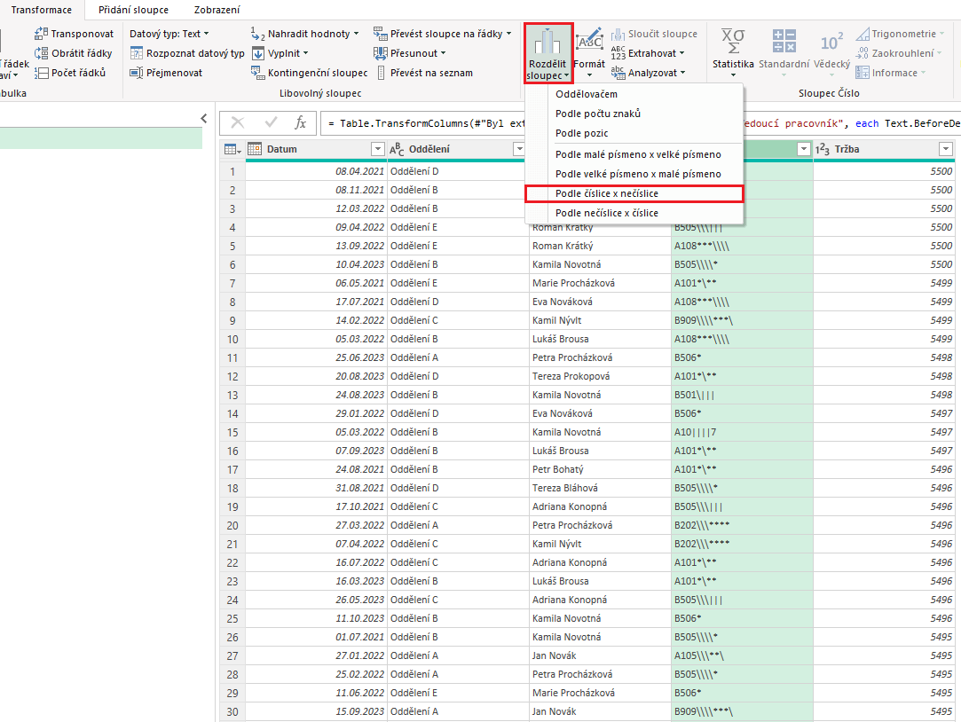 Triky v Power Query 5