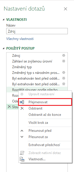 Triky v Power Query 8