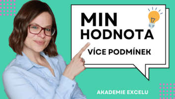 MIN hodnota více podmínek