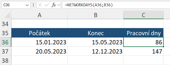 NETWORKDAYS 3